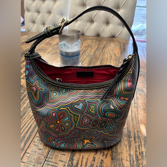 Dooney & Bourke Graffiti Scribble Bag - Picture 2 of 14